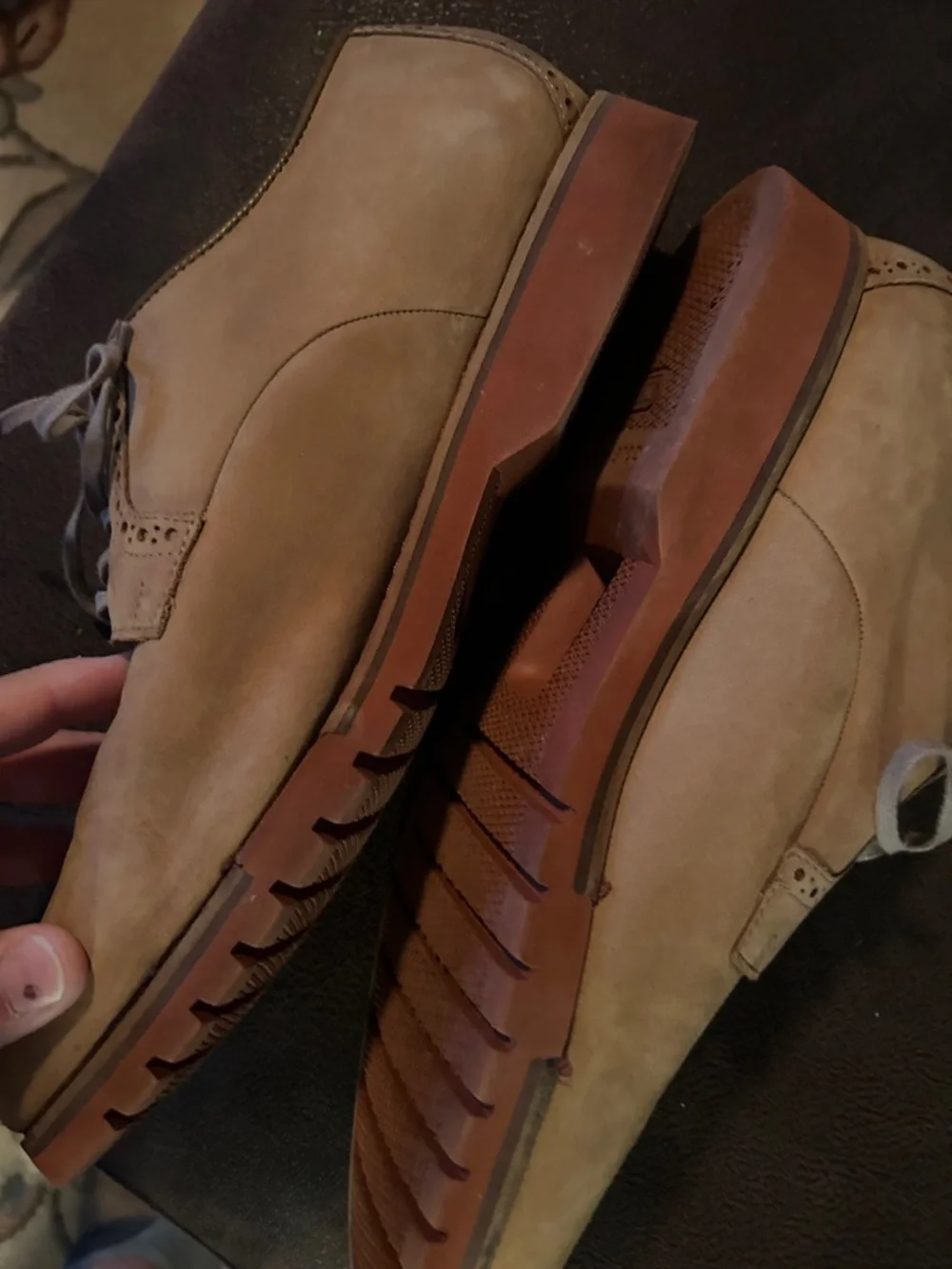 Cole Haan refined suede